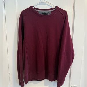 Banana Republic Men’s Maroon Crew Neck Sweatshirt Sweater Size L